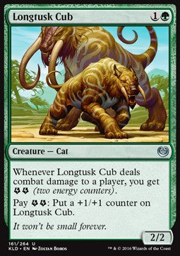 Longtusk Cub - Kaladesh (Uncommon) [KLD-161]