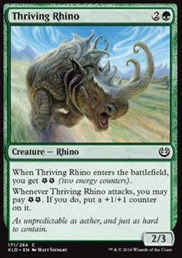 Thriving Rhino - Kaladesh (Common) [KLD-171]