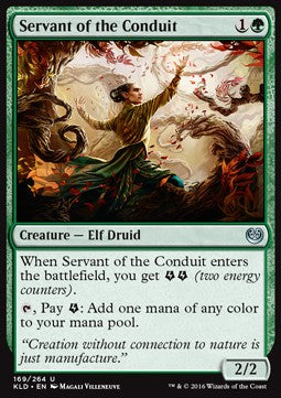 Servant of the Conduit - Kaladesh (Uncommon) [KLD-169]