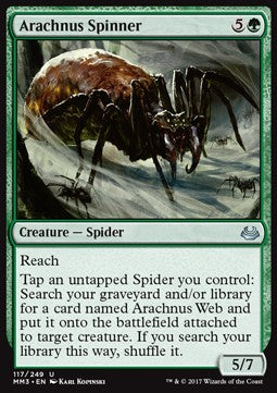 Arachnus Spinner - Modern Masters 2017 (Uncommon) [MM3-117]