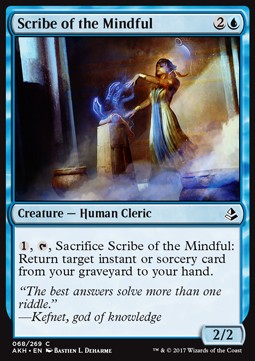 Scribe of the Mindful - Amonkhet (Common) [AKH-68]