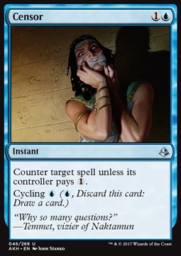Censor - Amonkhet (Uncommon) [AKH-46]