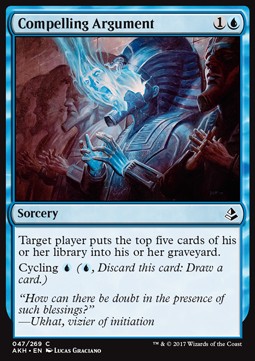 Compelling Argument - Amonkhet (Common) [AKH-47]