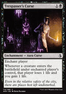 Trespasser's Curse - Amonkhet (Common) [AKH-112]