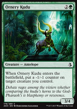 Ornery Kudu - Amonkhet (Common) [AKH-178]