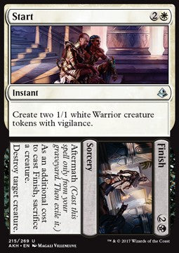 Start // Finish - Amonkhet (Uncommon) [AKH-215]