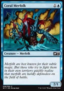 Coral Merfolk - Welcome Deck 2017 (Common) [W17-8]