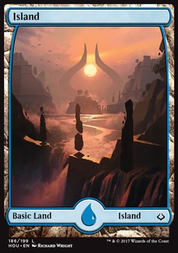 Island (V.1) - Hour of Devastation (Land) [HOU-186]