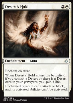 Desert's Hold - Hour of Devastation (Uncommon) [HOU-8]