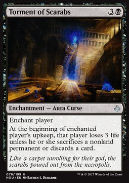 Torment of Scarabs - Hour of Devastation (Uncommon) [HOU-78]