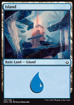 Island (V.2) - Hour of Devastation (Land) [HOU-192]