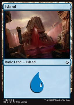 Island (V.3) - Hour of Devastation (Land) [HOU-193]