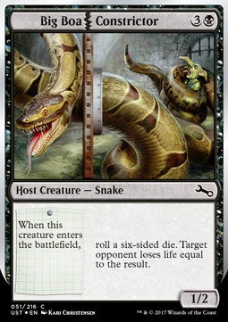 Big Boa Constrictor - Unstable (Common) [UST-51]