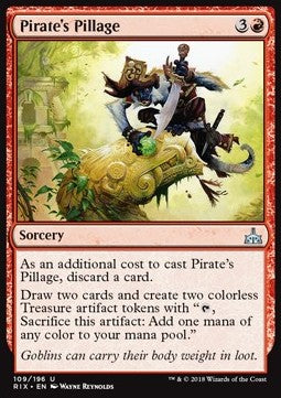 Pirate's Pillage - Rivals of Ixalan (Uncommon) [RIX-109]