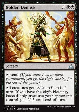 Golden Demise - Rivals of Ixalan (Uncommon) [RIX-73]