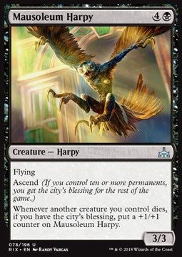 Mausoleum Harpy - Rivals of Ixalan (Uncommon) [RIX-78]