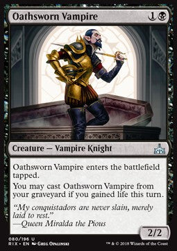 Oathsworn Vampire - Rivals of Ixalan (Uncommon) [RIX-80]