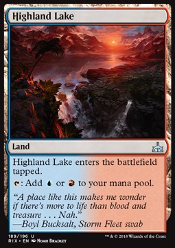 Highland Lake - Rivals of Ixalan (Uncommon) [RIX-189]