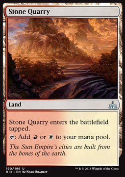 Stone Quarry - Rivals of Ixalan (Uncommon) [RIX-190]