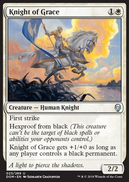 Knight of Grace - Dominaria (Uncommon) [DOM-23]