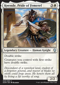 Kwende, Pride of Femeref - Dominaria (Uncommon) [DOM-25]