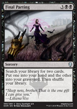 Final Parting - Dominaria (Uncommon) [DOM-93]
