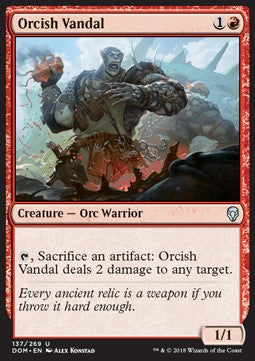 Orcish Vandal - Dominaria (Uncommon) [DOM-137]