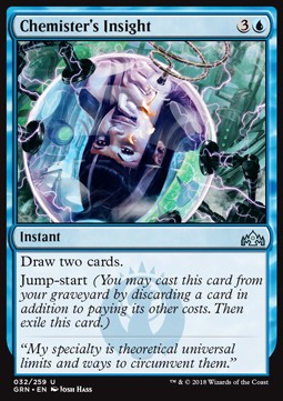 Chemister's Insight - Guilds of Ravnica (Uncommon) [GRN-32]