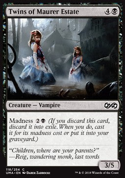 Twins of Maurer Estate - Ultimate Masters (Common) [UMA-118]
