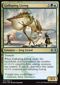 Galloping Lizrog - Ravnica Allegiance (Uncommon) [RNA-175]