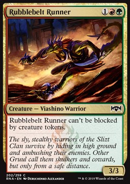 Rubblebelt Runner - Ravnica Allegiance (Common) [RNA-202]