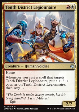 Tenth District Legionnaire - War of the Spark (Uncommon) [WAR-222]