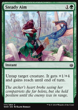 Steady Aim - War of the Spark (Common) [WAR-177]