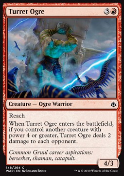 Turret Ogre - War of the Spark (Common) [WAR-148]