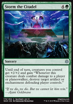 Storm the Citadel - War of the Spark (Uncommon) [WAR-178]