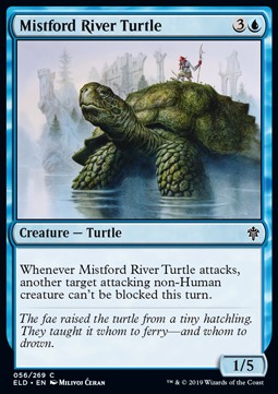 Mistford River Turtle - Throne of Eldraine (Common) [ELD-56]