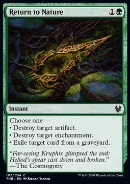 Return to Nature - Theros Beyond Death (Common) [THB-197]