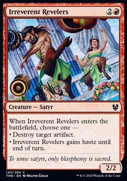 Irreverent Revelers - Theros Beyond Death (Common) [THB-143]