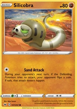 Silicobra - Sword & Shield (Common) [SSH-107]