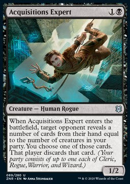 Acquisitions Expert - Zendikar Rising (Uncommon) [ZNR-89]