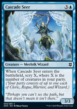 Cascade Seer - Zendikar Rising (Common) [ZNR-48]