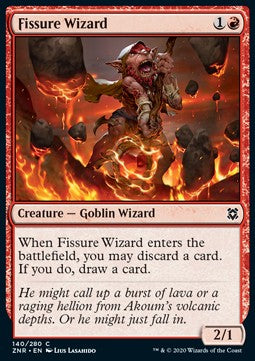 Fissure Wizard - Zendikar Rising (Common) [ZNR-140]