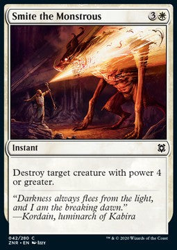 Smite the Monstrous - Zendikar Rising (Common) [ZNR-42]