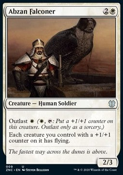 Abzan Falconer - Commander: Zendikar Rising (Uncommon) [ZNC-9]