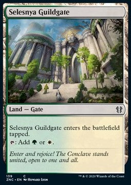Selesnya Guildgate - Commander: Zendikar Rising (Common) [ZNC-139]