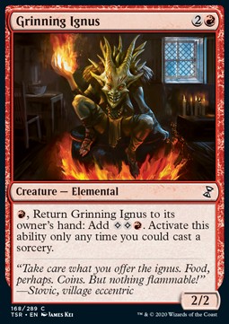 Grinning Ignus - Time Spiral Remastered (Common) [TSR-168]