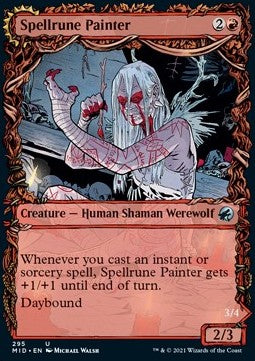 Spellrune Painter // Spellrune Howler - Innistrad: Midnight Hunt: Extras (Uncommon) [XMID-295]