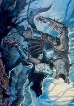 Art Series: Moonrage Brute (V.1) - Innistrad: Midnight Hunt: Extras (Tip Card) [XMID-A14]