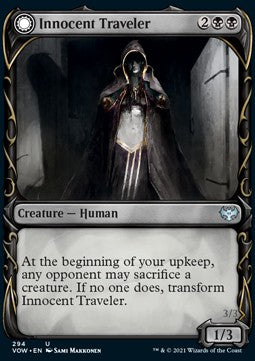 Innocent Traveler // Malicious Invader (V.1) - Innistrad: Crimson Vow: Extras (Uncommon) [XVOW-294]