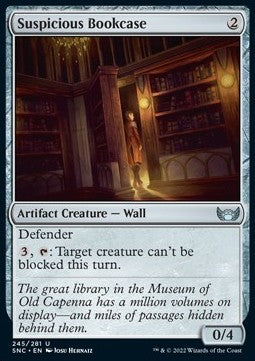 Suspicious Bookcase - Streets of New Capenna (Uncommon) [SNC-245]